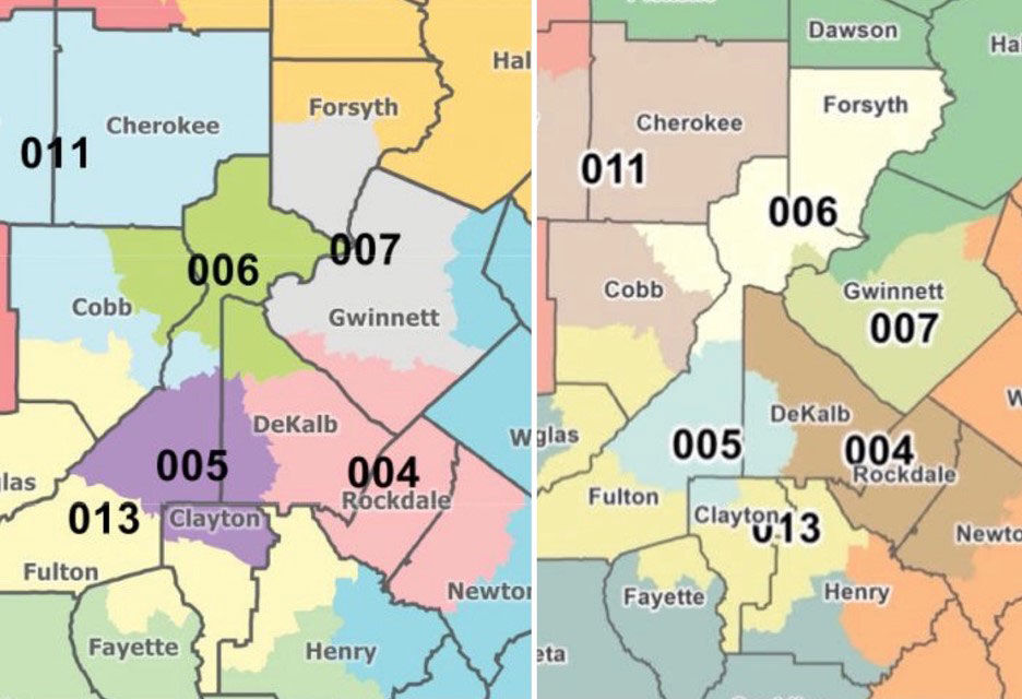 Redistricting maps 2021